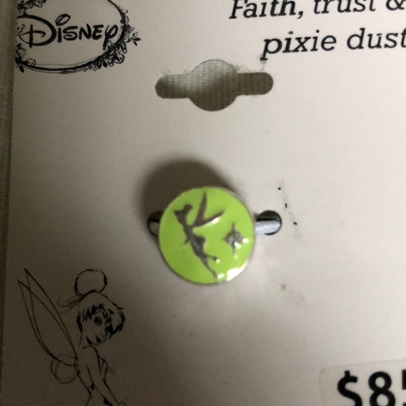 Disney Sterling Silver TinkerBell slide charm - Picture 2 of 5